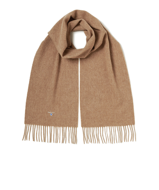 【BARBOUR/バブアー】ラムズウール ソリッド マフラー