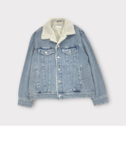 デニムストームライダース 裏ボア デニムジャケット