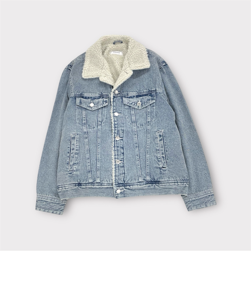 デニムストームライダース 裏ボア デニムジャケット