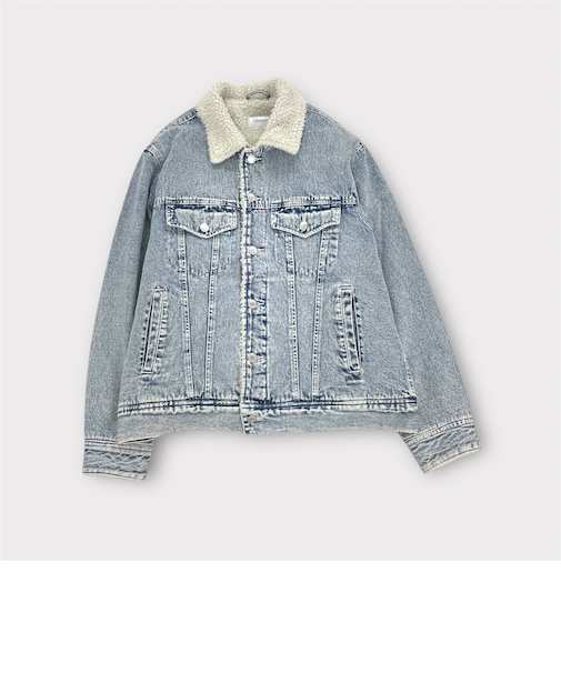 デニムストームライダース 裏ボア デニムジャケット