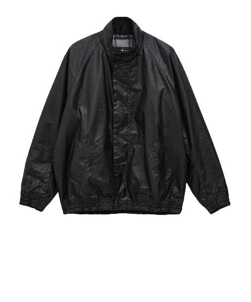 【BARBOUR】【TRANSPORT / トランスポート】スタンドカラー ワックスブルゾン