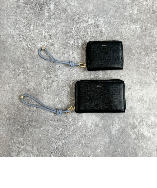 【WEB限定】【BEAURE/ビュレ】レザーストラップウォレット L