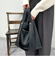 【WEB限定】【BEAURE/ビュレ】2WAYハンドルレザートートバッグ