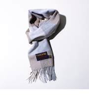 【TWEED MILL/ツイードミル】ウールチェックストール25