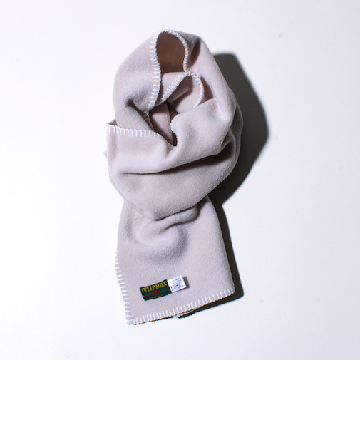 【GLOSTER別注】【TWEEDMILL】ブランケットステッチフリーススカーフ