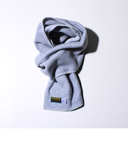 【GLOSTER別注】【TWEEDMILL】ブランケットステッチフリーススカーフ
