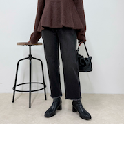 カットオフデニムパンツ