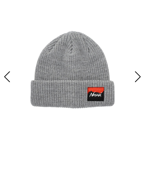 【NANGA/ナンガ】ボックスロゴ バルキービーニー