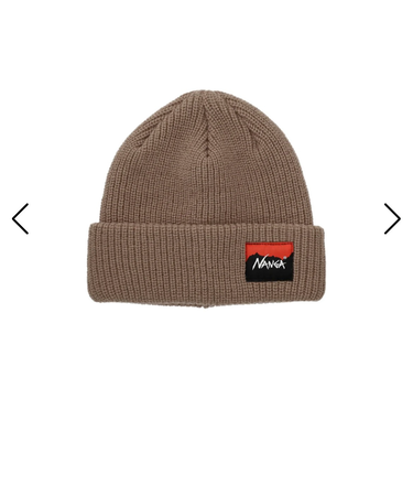 【NANGA/ナンガ】ボックスロゴ バルキービーニー