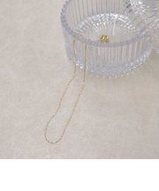 ねじりチェーンミディネックレス