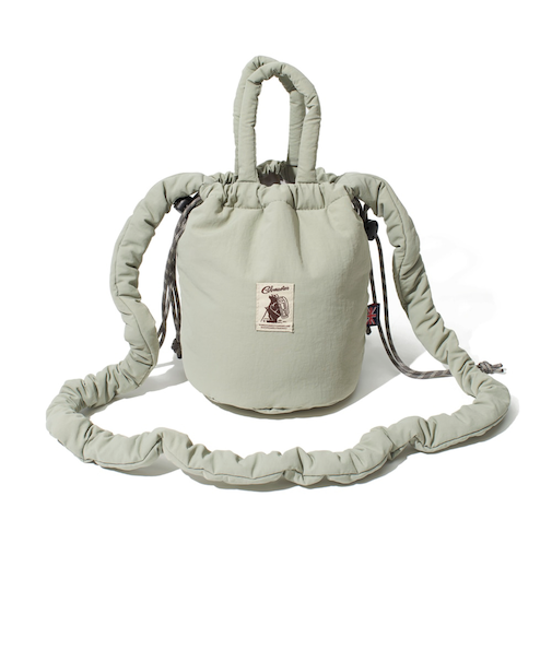 【COBMASTER】PADDED-MUFFIN DRAWSTRING SHOULDERBAG