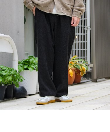 【GOODNESS WEAR】リラックスメルトンパンツ