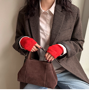 【COSY/コージー】ウールフィンガーレスグローブ