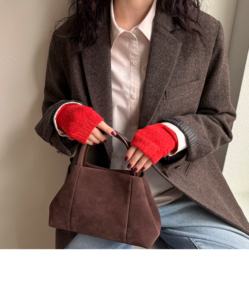 【COSY/コージー】ウールフィンガーレスグローブ