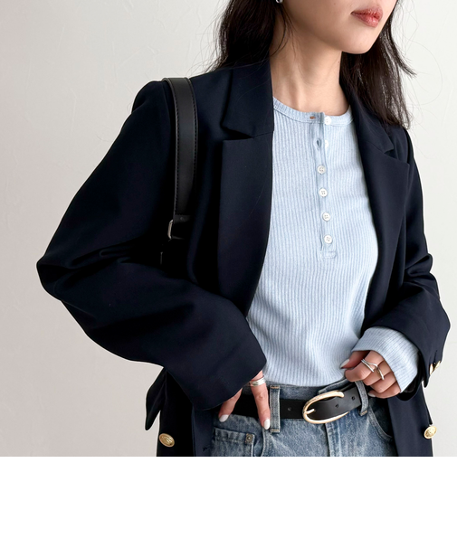 シアーテレコヘンリーネックプルオーバー