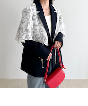 【3サイズ展開/オンオフ使える】ダブルブレストジャケット