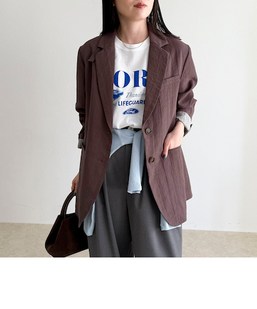 コンバーチブルテーラードジャケット