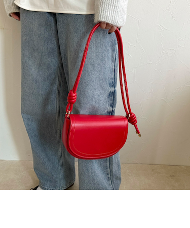 フラップラウンドポシェット