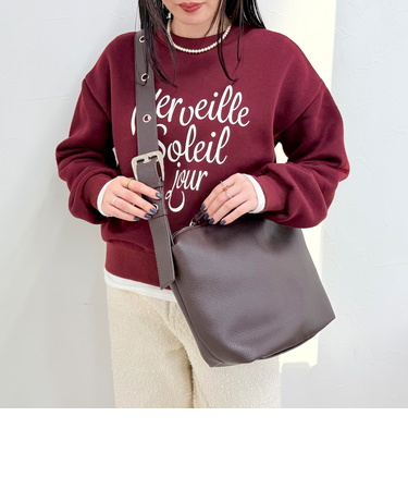 ハトメベルトショルダーバッグ