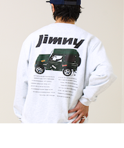 【ロングセラーコラボ】ジムニー×GLOSTER Suzuki Jimny 裏毛プリントスウェット