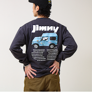 【ロングセラーコラボ】ジムニー×GLOSTER Suzuki Jimny 裏毛プリントスウェット