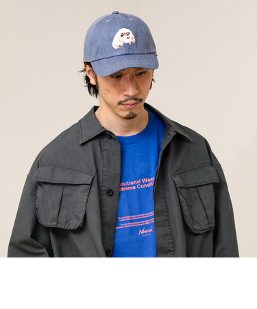 【カラー追加して再登場】WASHED DOG embroidery CAP