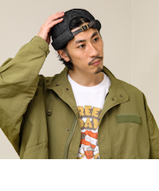 DENIM /HICKORY ROLL CAP フィッシャーマンキャップ
