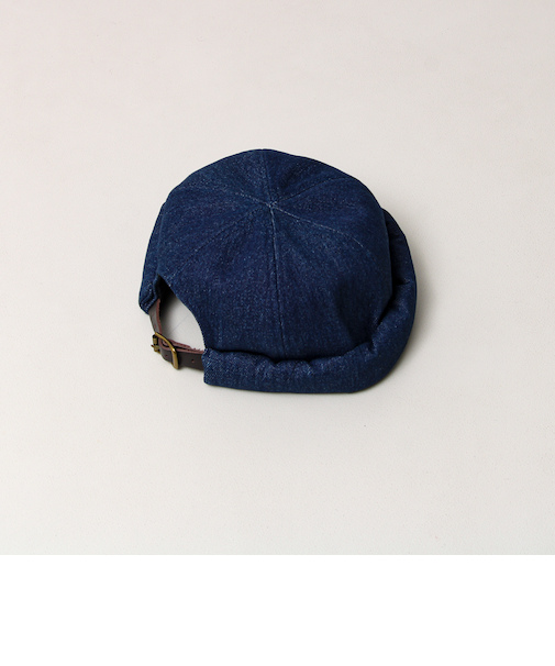 DENIM /HICKORY ROLL CAP フィッシャーマンキャップ