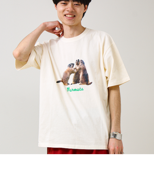 【大人も着やすい】リアルアニマル プリントTシャツ