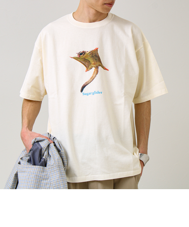 【大人も着やすい】リアルアニマル プリントTシャツ