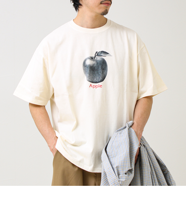 【モノトーン果実図鑑】フルーツプリントTシャツ