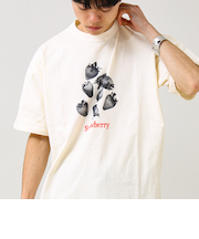 【モノトーン果実図鑑】フルーツプリントTシャツ