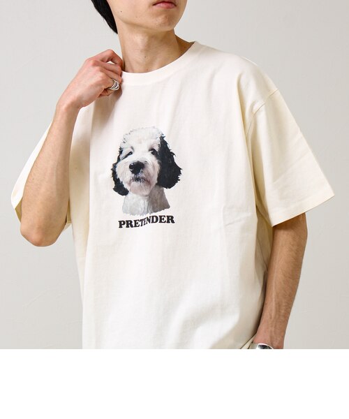 あの名作をオマージュ】犬猫実写風プリントTシャツ｜フレディ