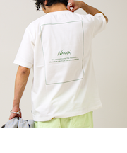 【NANGA×GLOSTER】別注1 Rect Backprint Tee