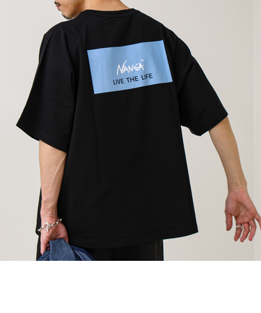 【NANGA×GLOSTER】別注2 Raglan Backprint Tee