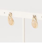 クリアカラードロップピアス