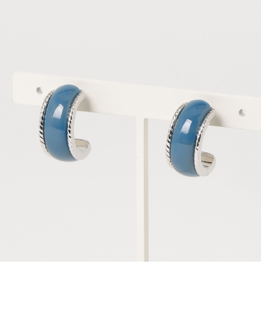 アンティーク風カラーCピアス