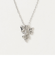 手描きフラワートップネックレス