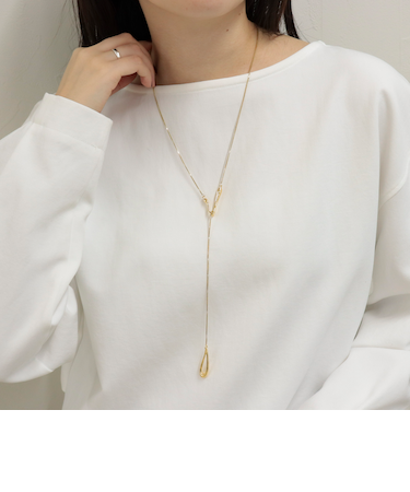 ドロップトップY字ネックレス