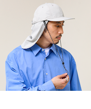 【シェイド着脱で2WAY】NYLON SHADE CAP