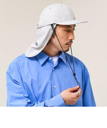 【シェイド着脱で2WAY】NYLON SHADE CAP