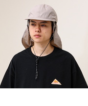 【シェイド着脱で2WAY】NYLON SHADE CAP