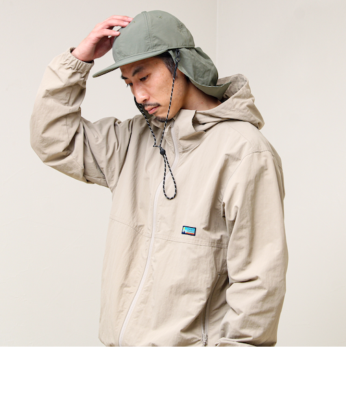 【シェイド着脱で2WAY】NYLON SHADE CAP