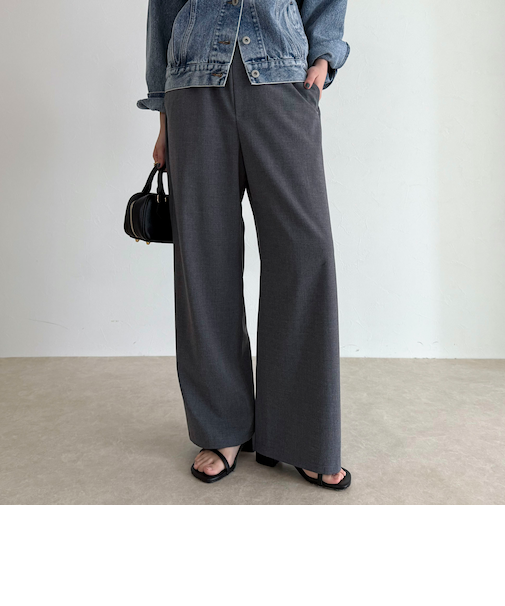 TRイージーセミワイドパンツ
