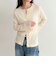 シャーリングカットブラウス