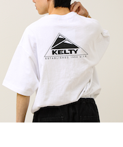 【KELTY×GLOSTER】別注 バックロゴプリントT