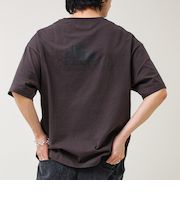 【KELTY×GLOSTER】別注 バックロゴプリントT
