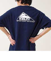 【KELTY×GLOSTER】別注 バックロゴプリントT