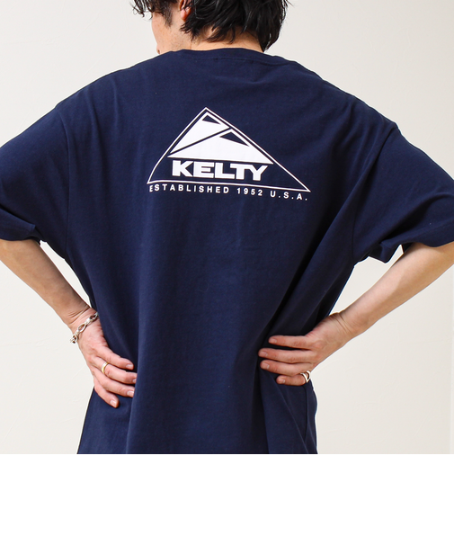 【KELTY×GLOSTER】別注 バックロゴプリントT