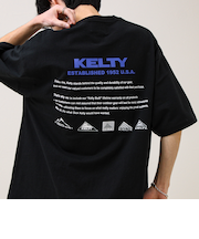 【KELTY×GLOSTER】別注 バックヒストリーロゴT
